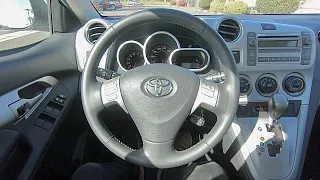 How good is a 2010 Toyota Matrix S 120K Miles POV ASMR Style Test Drive