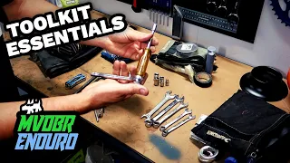 Essential Adventure Motorcycle Kit: What Tools & Spares We Carry On The Bikes - MVDBR Enduro
