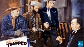 Billy the Kid Trapped (1942) | Western Film | Buster Crabbe, Al St. John, Malcolm 'Bud' McTaggart