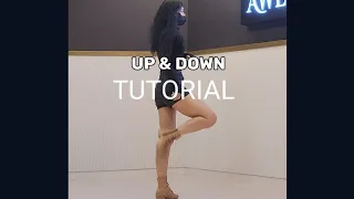 Tutorial- Up & Down Line Dance Demo(업 앤 다운)|Improver