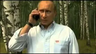 Путин стебает по телефону