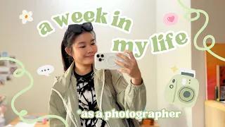 a week in my life as a photographer in singapore (side hustles, matcha, and home alone diaries) ⭐️