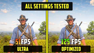 Red Dead Redemption 2 - Increase FPS by 145% - Performance Optimization Guide + Optimized Settings