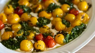 Baked Cherry Tomatoes With Cream Cheese | Step-By-Step Recipe