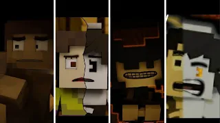 "LifeLine" Full Series | Minecraft BATIM Animation Music Video