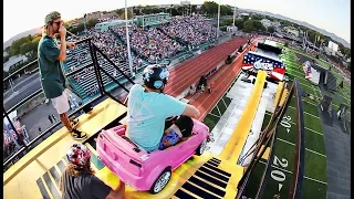 TOY CAR vs MEGA RAMP!