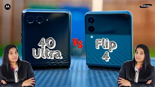 Samsung Flip 4 vs Motorola Razr 40 Ultra | Which is the best flipping phone in Telugu By PJ