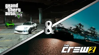 Парный дрифт в Gta 5 и The Crew 2