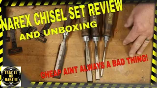 Unboxing and Review of NAREX BENCH CHISEL Set
