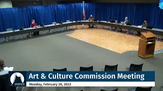 City of Moorhead - Art and Culture Commission Feb 28, 2022