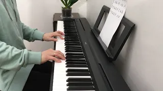 Lady Gaga - Million reasons - Piano cover