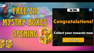 1 billion ⭐ Race free 20 mystery boxes opening || #stumbleguys 2024