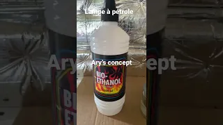 Lampe à pétrole fait maison