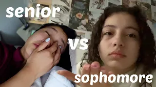 COMPARING LIVES WITH MY BEST FRIEND! (school day, gymnastics practice, lifestyle vlogs) ft. Alexiah