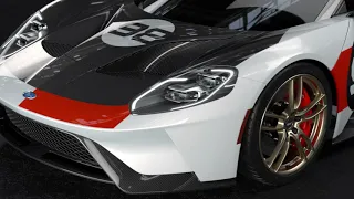 New 2021 Ford GT Heritage Edition - Footage