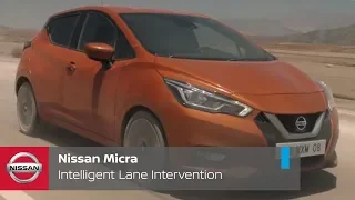 Nissan Micra Feature: Intelligent Lane Intervention