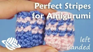 Perfect Stripes for Amigurumi (left-handed version)