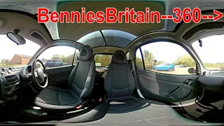 Smart ForTwo Interior view - 360VR - Test Video