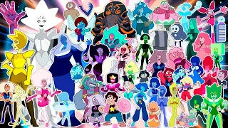 ALL GEMS IN STEVEN UNIVERSE! (Fusions, Diamonds, Corrupted Gems etc)