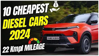 Top 10 Most Affordable Diesel Cars In India 2024🤑👌
