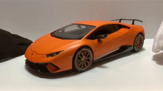 Dreamsicle Orange: Autoart 1/18 Lamborghini Huracan Performante