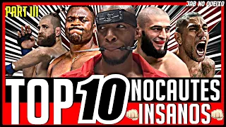 OS N0CAUTES MAIS ASSUSTADORES DO MMA (Parte 3) - Top 10