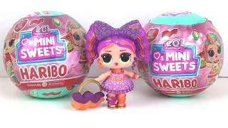 LOL Mini Sweets Haribo Series Mini Doll Capsule Blind Bag Opening #lolsurprise