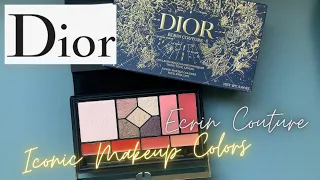 DIOR ECRIN COUTURE ICONIC MAKEUP PALETTE swatches