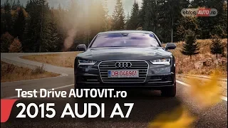 2015 AUDI A7 QUATTRO | TEST DRIVE AUTOVIT.ro | CATA CARS DB