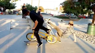 BRANDON BEGIN KILLED A SKATER + GAME OF BIKE