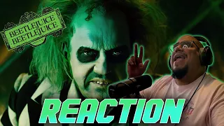 BEETLEJUICE BEETLEJUICE | Official Teaser Trailer Reaction