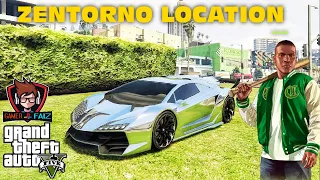 Gta 5 Offline Zentorno spawn location story mode ! gamerfaiz ! PlayStation4