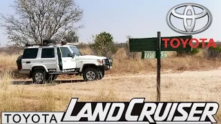 Toyota Land Cruiser Solo crossing of the the Kalahari-Pt1