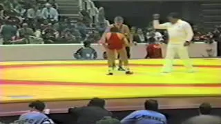 1986 Senior World Championships: 57 kg Sergei Beloglazov (USSR) vs. Romania