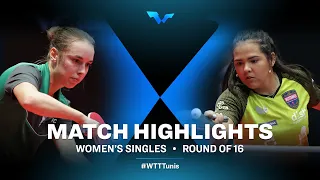 Bergstrom Linda vs Diaz Adriana | WTT Contender Tunis | WS | R16