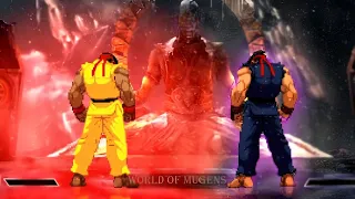 [Street Fighter Mugens] Evil Ryu Vs Dragon Ryu