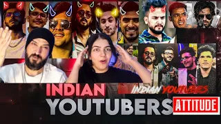 Pakistani Reaction on Indian Youtubers Full Attitude Videos😈🔥😲🔥
