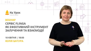 Сервіс Flinga як ефективний інструмент залучення та взаємодії