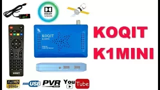 KOQIT K1MINI обзор спутниковой DVB-S2 приставки с aliexpress