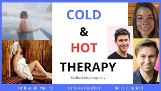 Hot & Cold Therapy for Healthy Aging | Rhonda Patrick & David Sinclair & Ben Greenfield Clips