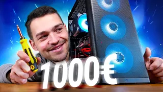 Wir BAUEN & TESTEN unseren 1000€ GAMING PC!! (2023)