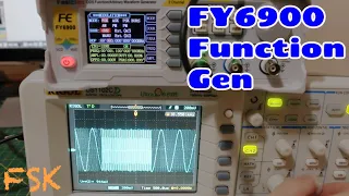 Feeltech FY6900 60MHz Arbitrary Function Generator Tryout