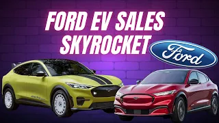 Ford EV sales up a staggering 130% in 2024