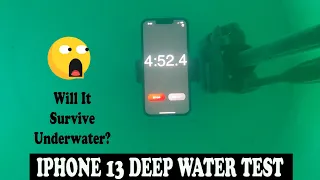 iphone 13 water test