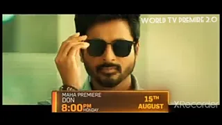 world tv premiere Don tommorow 8pm only on colors cineplex #75 years of independence