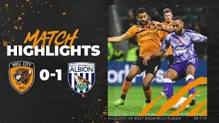 Hull City 0-1 West Bromwich Albion | Highlights | Sky Bet Championship