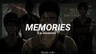 MEMORIES by GRANRODEO || Sub Español || (Kuroko no basket opening theme 7)
