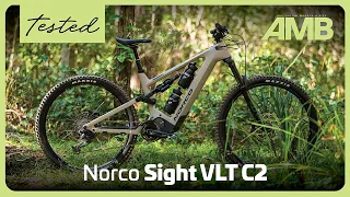 TESTED: 2022 Norco Sight VLT C2 e bike review by AMB magazine