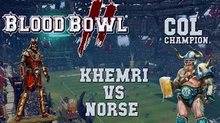 Blood Bowl 2 - Khemri (the Sage) vs Norse - COL_C G13