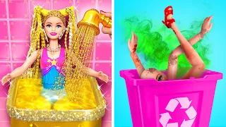 BARBIE RICA VS POBRE TRANSFORMACIÓN 💝 💰 Salva a Esta Pobre Muñeca 😍 Casa de los Sueños por Yay Time!